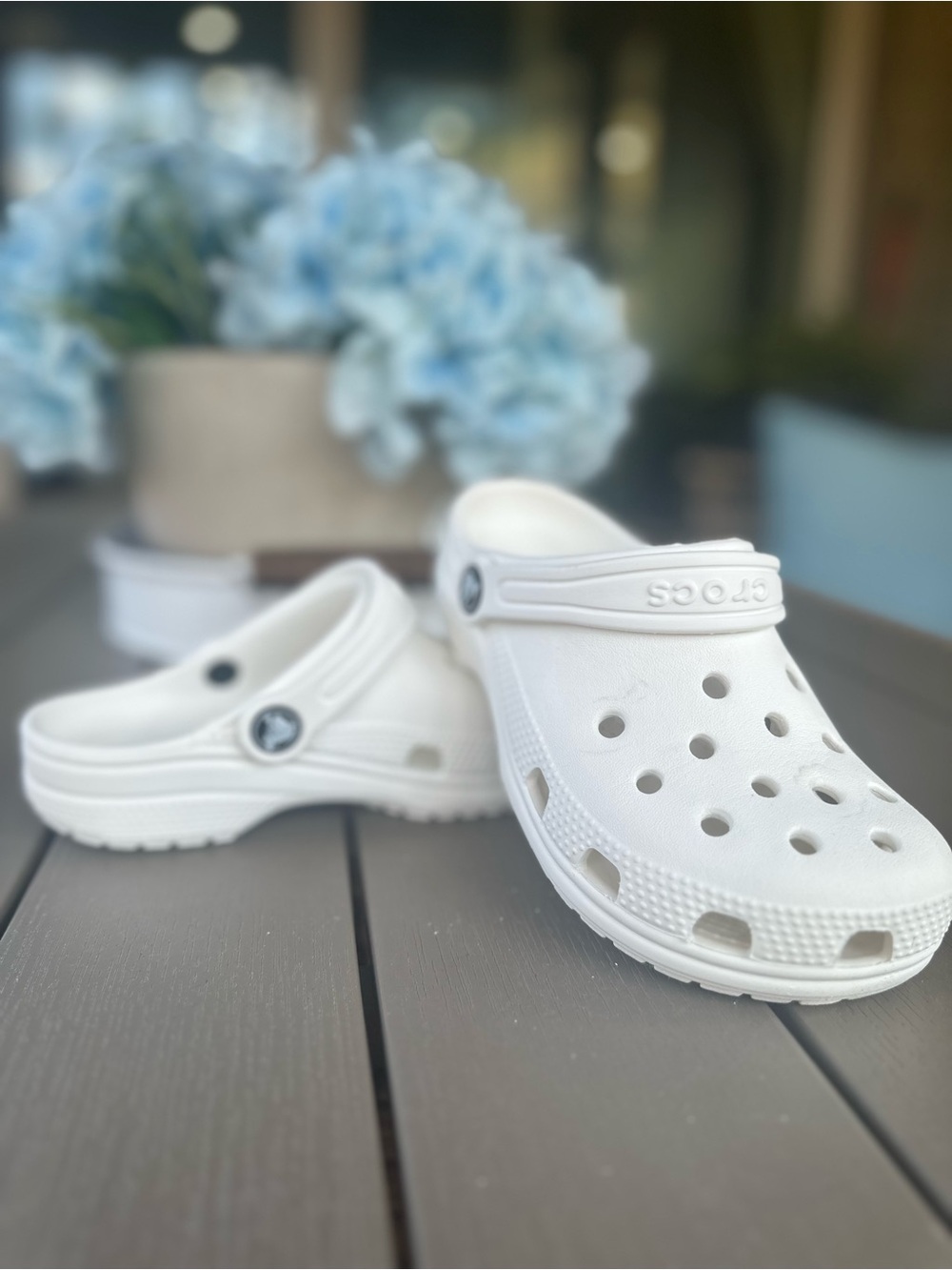 CROCS Kids Classic Clog - White